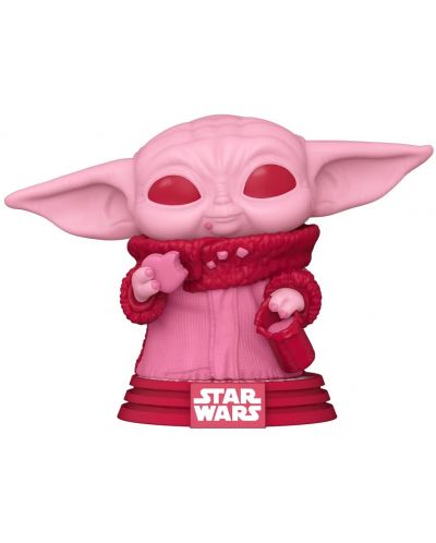 Figurina Funko POP! Valentines: Star Wars - Grogu with Cookies #493	 - 1