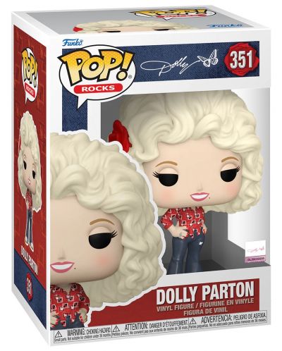 Figura Funko POP! Rocks: Dolly - Dolly Parton ('77 tour) #351 - 2