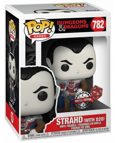 Figurina Funko POP! Games: Dungeons & Dragons - Strahd (With D20) (Special Edition) #782 - 2