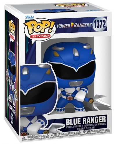 Figurină Funko POP! Television: Mighty Morphin Power Rangers - Blue Ranger #1372 - 2