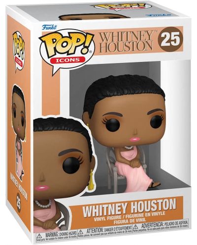 Figurina Funko POP! Icons: Whitey Houston - Whitney Houston #25 - 2