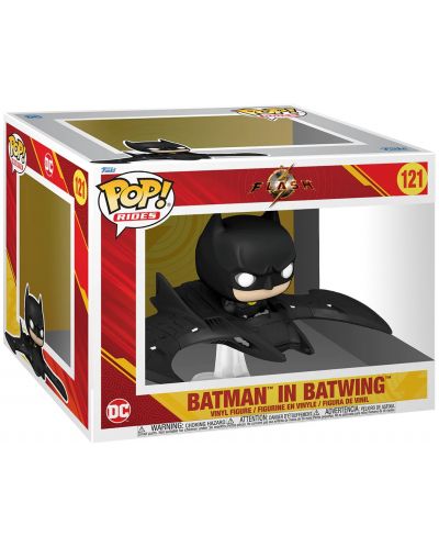 Figurină Funko POP! Rides: The Flash - Batman in Batwing #121	 - 2