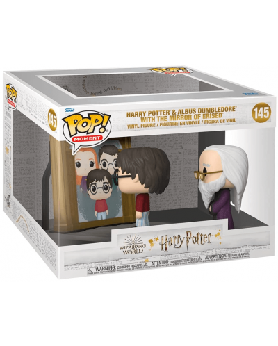 Figurina Funko POP! Moment: Harry Potter - Harry Potter & Albus Dumbledore with the Mirror of Erised (Special Edition) #145 - 2