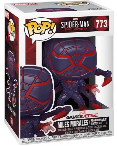 Figurina Funko POP! Marvel: Spider-man - Miles Morales (Programmable Matter Suit) #773 - 2