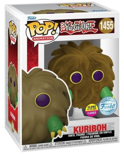 Figurină Funko POP! Animation: Yu-Gi-Oh! - Kuriboh (Flocked) (Glows in the Dark) (Special Edition) #1455 - 2