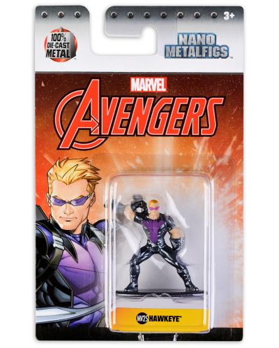 Figurina Metals Die Cast Marvel Avengers - Hawkeye - 1