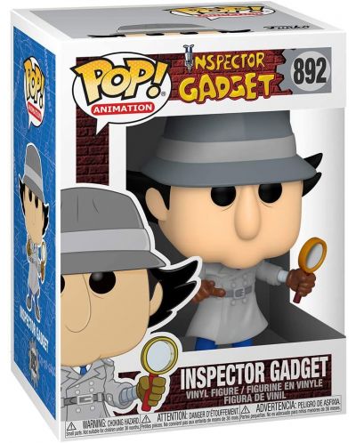 Figurina Funko POP! Animation: Inspector Gadget - Inspector Gadget w/Chase #892 - 3