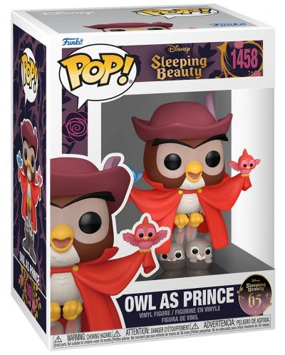 Figurină Funko POP! Disney: Sleeping Beauty - Owl as Prince (65th Anniversary) #1458 - 2