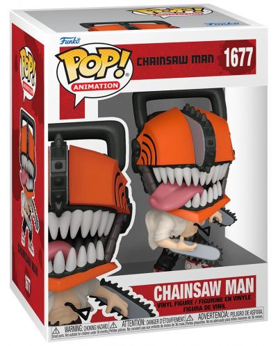 Figurină Funko POP! Animation: Chainsaw Man - Chainsaw Man #1677 - 3