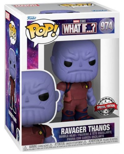Figurina Funko POP! Marvel: What If…? - Ravager Thanos (Special Edition) #974 - 2