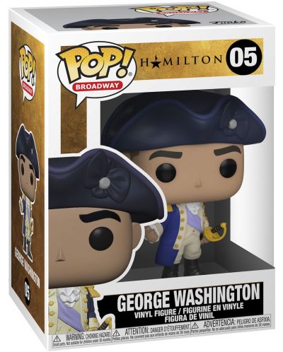 Figurină Funko POP! Broadway: Hamilton - George Washington #05 - 2
