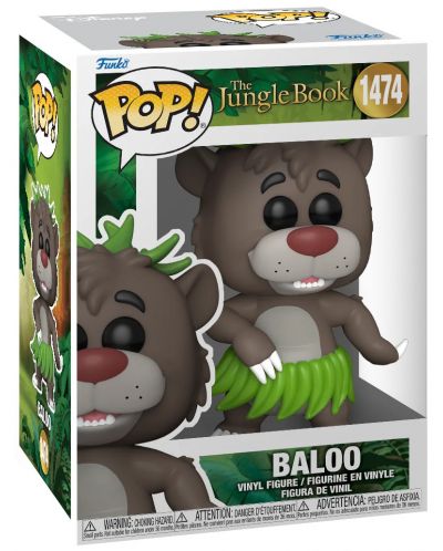 Figurină Funko POP! Disney: The Jungle Book - Baloo #1474 - 2