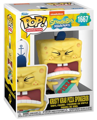 Figurină Funko POP! Animation: SpongeBob SquarePants - Krusty Krab Pizza SpongeBob #1667 - 2