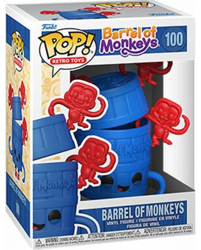 Figurina Funko POP! Retro Toys: Barrel of Monkeys - Barrel of Monkeys #100	 - 2