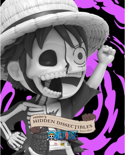 Figurină Mighty Jaxx Animation: One Piece - Freeny's Hidden Dissectibles (Series One) Blind Box, sortiment - 8