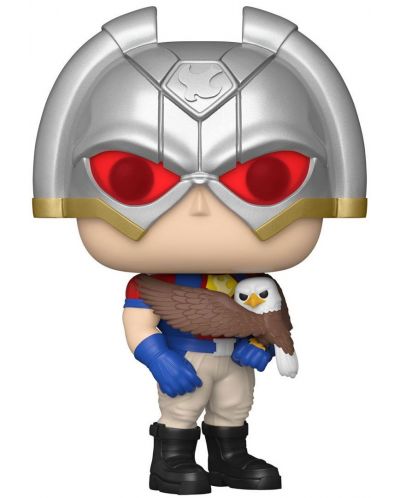 Figurina Funko POP! Television: Peacemaker - Peacemaker with Eagly #1232 - 1