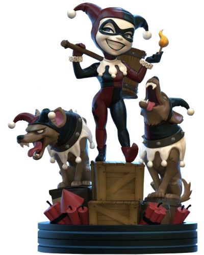 Figurina Q-Fig: DC Comics - Harley Quinn, 13 cm - 1