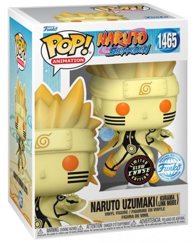 Figurina Funko POP! Animation: Naruto Shippuden - Naruto Uzumaki (Kurama Link Mode) (Special Edition) #1465 - 5
