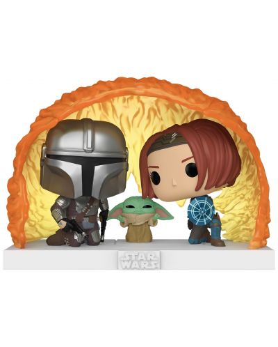 Figurină Funko POP! Moments: The Mandalorian - Grogu Force Barrier #719 - 1