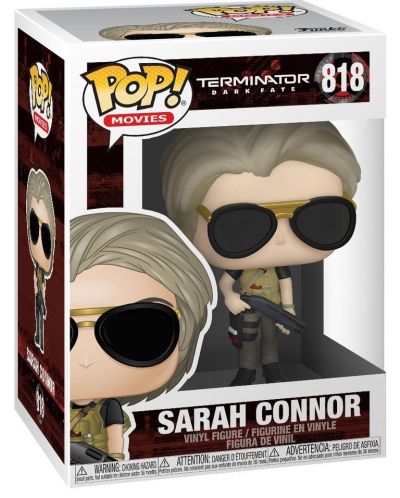 FigurinaFunko POP! Movies: The Terminator - Sarah Connor (Dark Fate) (Chase edition) #818 - 3