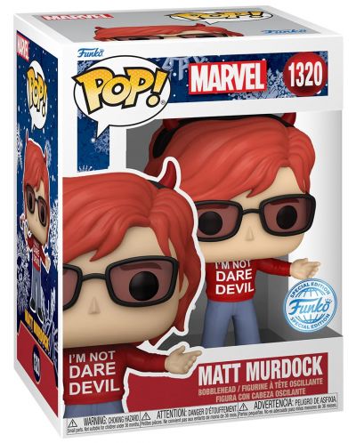 Figurina Funko POP! Marvel: Daredevil - Matt Murdock (I'm Not Daredevil) (Special Edition) #1320 - 2