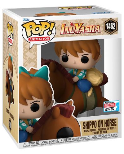 Figurină Funko POP! Animation: InuYasha - Shippo on Horse (Convention Limited Edition) #1462 - 2