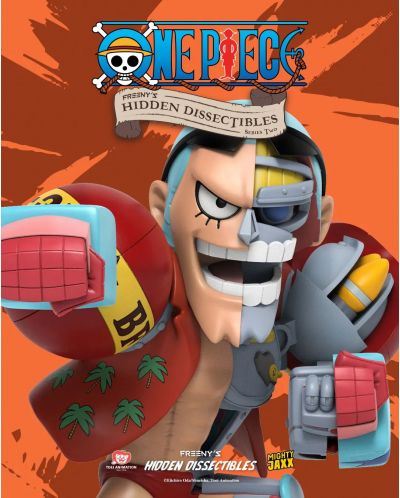 Figurină Mighty Jaxx Animation: One Piece - Freeny's Hidden Dissectibles (Series Two) Blind Box, sortiment - 6