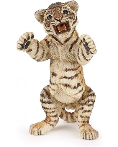 Papo Wild Animal Kingdom - Figură de tigru în picioare - 1