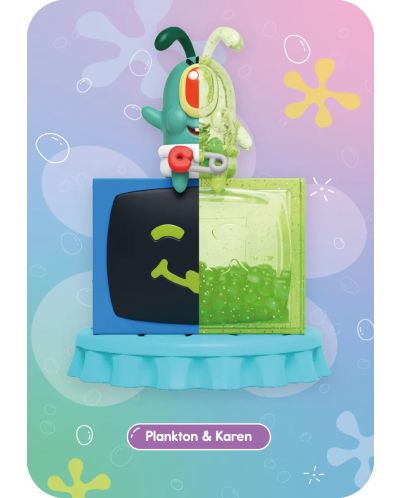 Figurină Mighty Jaxx Animation: SpongeBob SquarePants - Soda Edition Blind Box, sortiment - 9