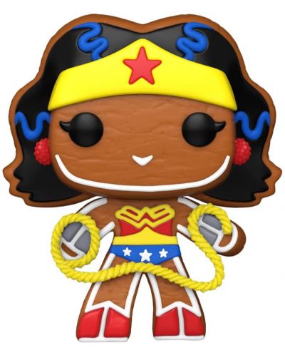 Figurină Funko POP! DC Comics: Holiday - Gingerbread Wonder Woman #446 - 1