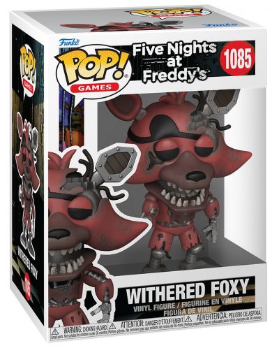 テディ POP Figură Funko POP! Games: Five Nights at Freddy's - Withered Foxy