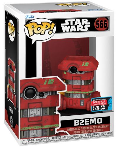 Figurină Funko POP! Movies: Star Wars - B2EMO (2022 Fall Convention Limited Edition) #566 - 2