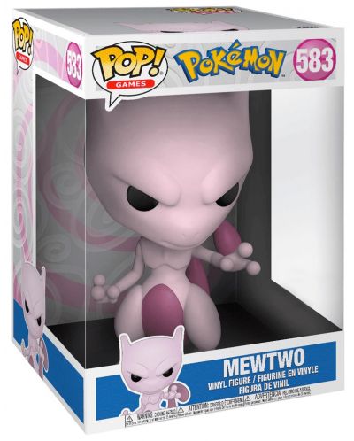 Figurina Funko POP! Games: Pokemon - Mewtwo #583, 25 cm - 2