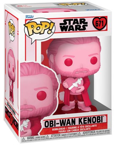 Figurina Funko POP! Valentines: Star Wars - Obi-Wan Kenobi #671 - 2