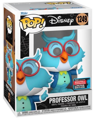 Figurină Funko POP! Disney: Disney - Professor Owl (2022 Fall Convention Limited Edition) #1249 - 2