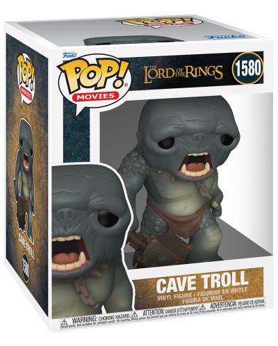 Figurină Funko POP! Movies: The Lord of the Rings - Cave Troll #1580, 15 cm - 2