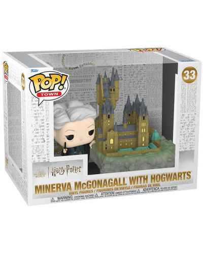 Figurină Funko POP! Town: Harry Potter - Minerva McGonagall With Hogwarts #33 - 2