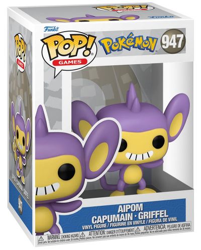Figurină Funko POP! Games: Pokemon - Aipom #947 - 2
