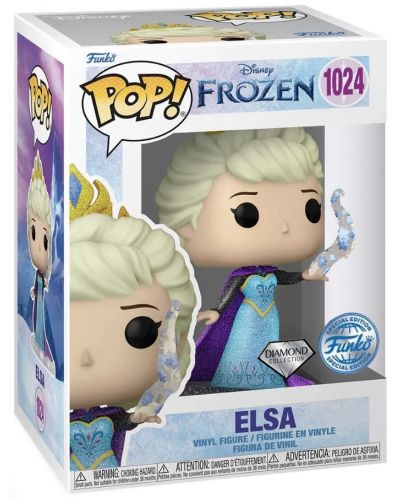Figurină Funko POP! Disney: Frozen - Elsa (Diamond Collection) (Special Edition) #1024 - 2