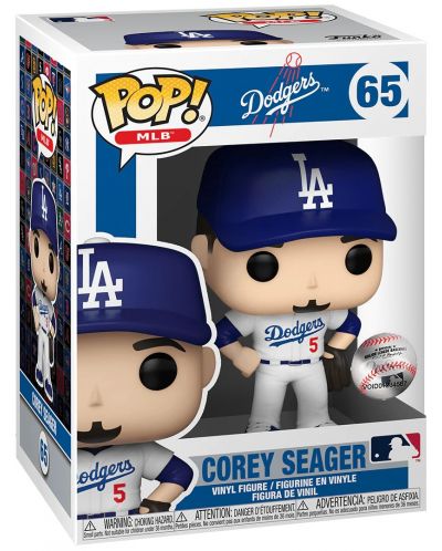 Figurina Funko POP! Sports: Baseball - Corey Seager (Los Angeles Dodgers) #65 - 2