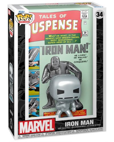 FiguraFunko POP! Comic Covers: Tales of Suspense - Iron Man #34 - 2