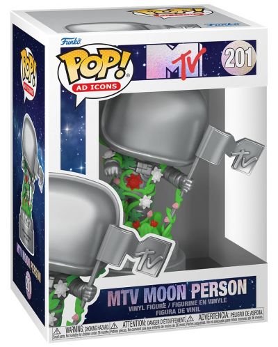 Funko POP! iconuri publicitare: MTV 40th - MTV Moon Person #201 - 2