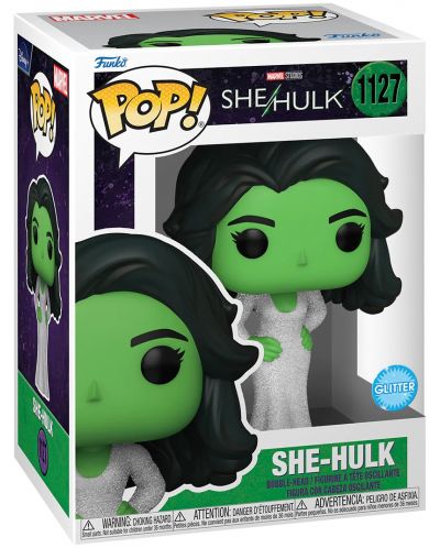 Figurină Funko POP! Marvel: She-Hulk - She-Hulk (Glitter) #1127 - 2