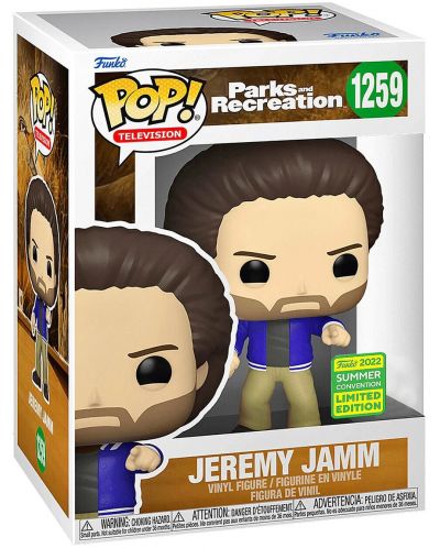 Figurină Funko POP! Television: Parks and Recreation - Jeremy Jamm (Limited Edition) #1259 - 2