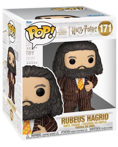 Figurină Funko POP! Movies: Harry Potter - Rubeus Hagrid #171, 15 cm - 2