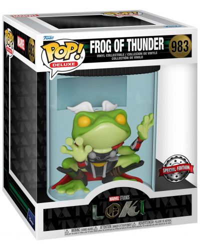 Figurina Funko POP! Deluxe: Loki - Frog of Thunder (Special Edition) #983 	 - 2