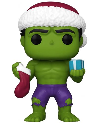 Figurina Funko POP! Marvel: Holiday - Hulk (Special Edition) #1321 - 1