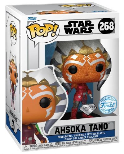 Figurină Funko POP! Star Wars - Ahsoka Tano (Diamond Collection