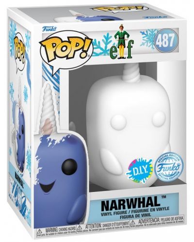 Figurină Funko POP! Movies: Elf - Narwhal (Special Edition) #487 - 2