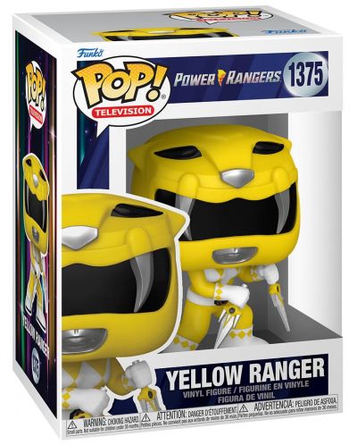 Figurină Funko POP! Television: Mighty Morphin Power Rangers - Yellow Ranger (30th Anniversary) #1375 - 2